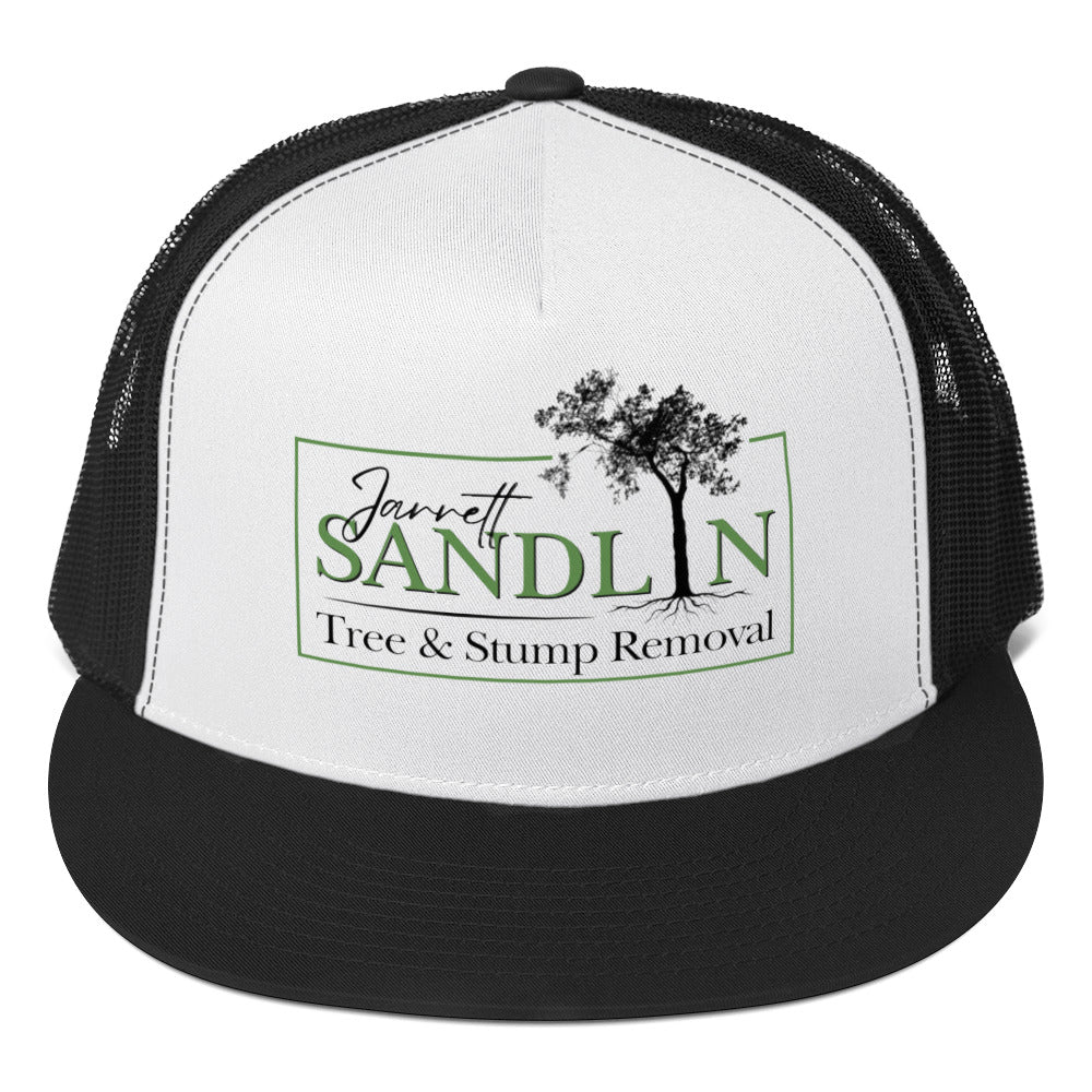 Sandlin Tree & Stump Removal Trucker Cap - Sandlin Tree & Stump Removal