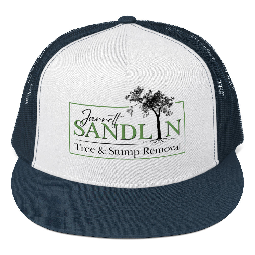 Sandlin Tree & Stump Removal Trucker Cap - Sandlin Tree & Stump Removal