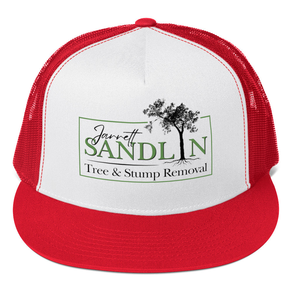 Sandlin Tree & Stump Removal Trucker Cap - Sandlin Tree & Stump Removal