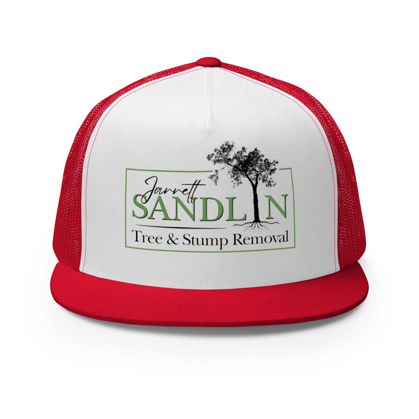 Sandlin Tree & Stump Removal Trucker Cap - Sandlin Tree & Stump Removal