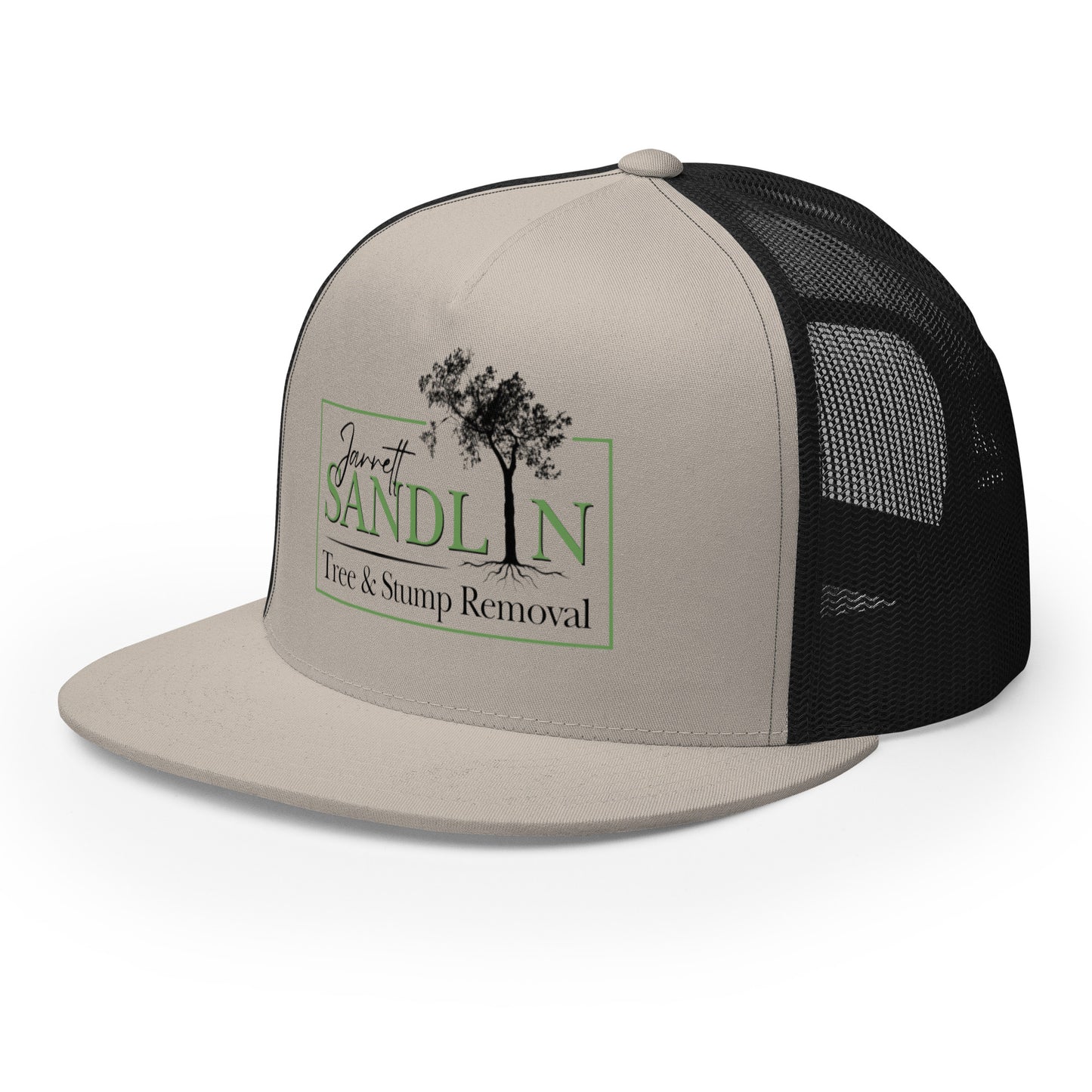 Sandlin Tree & Stump Removal Trucker Cap - Sandlin Tree & Stump Removal