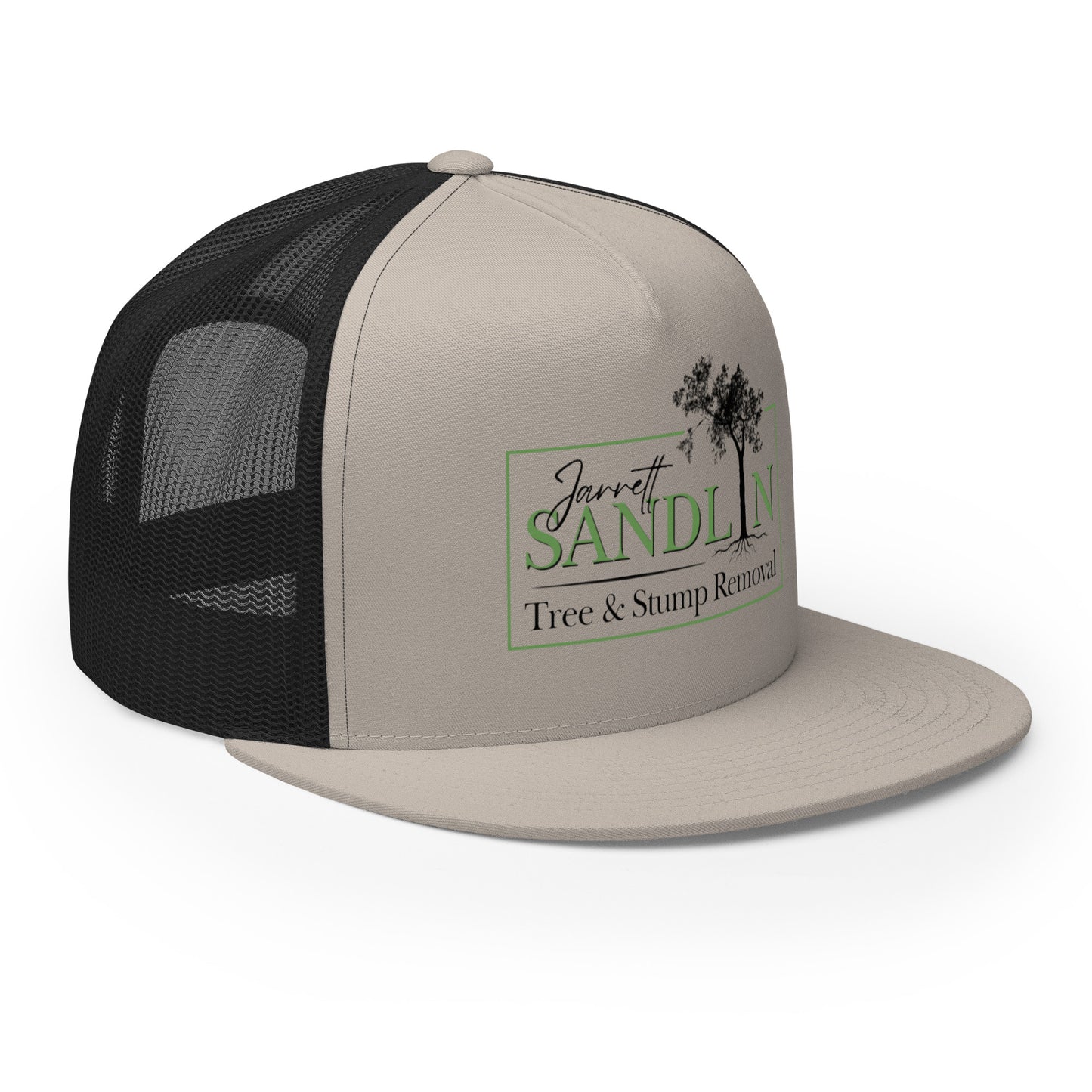 Sandlin Tree & Stump Removal Trucker Cap - Sandlin Tree & Stump Removal