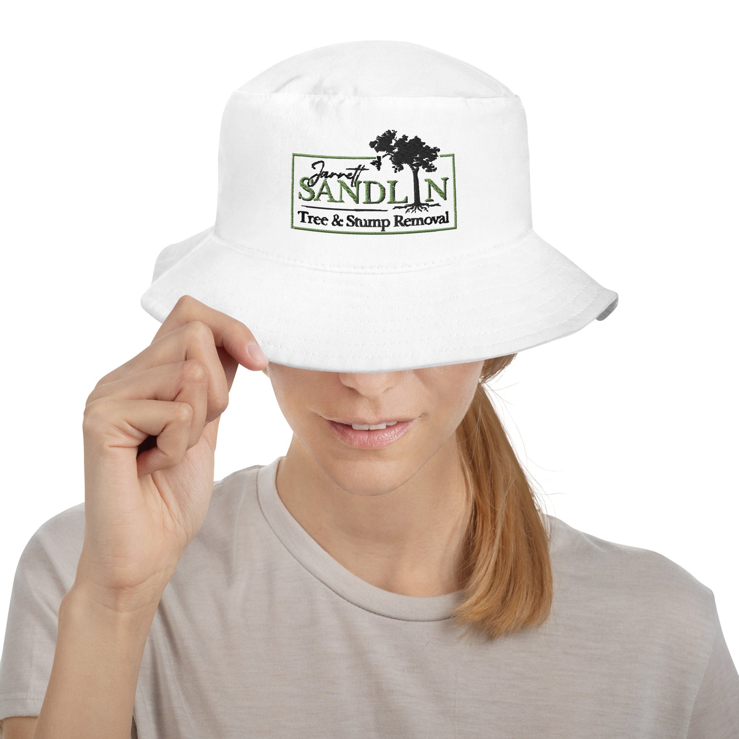 Sandlin Tree & Stump Removal Bucket Hat - Sandlin Tree & Stump Removal