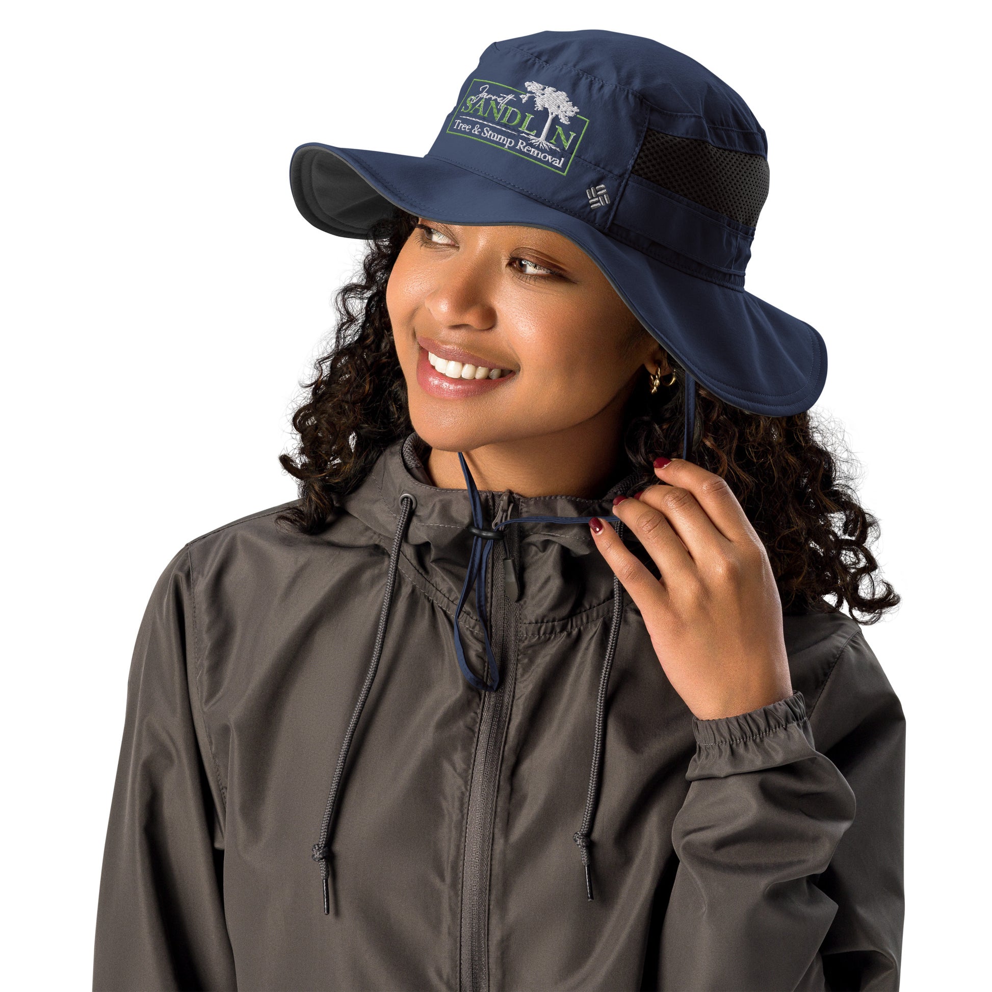 Columbia Booney Hat featuring Sandlin Tree & Stump Removal - Sandlin Tree & Stump Removal