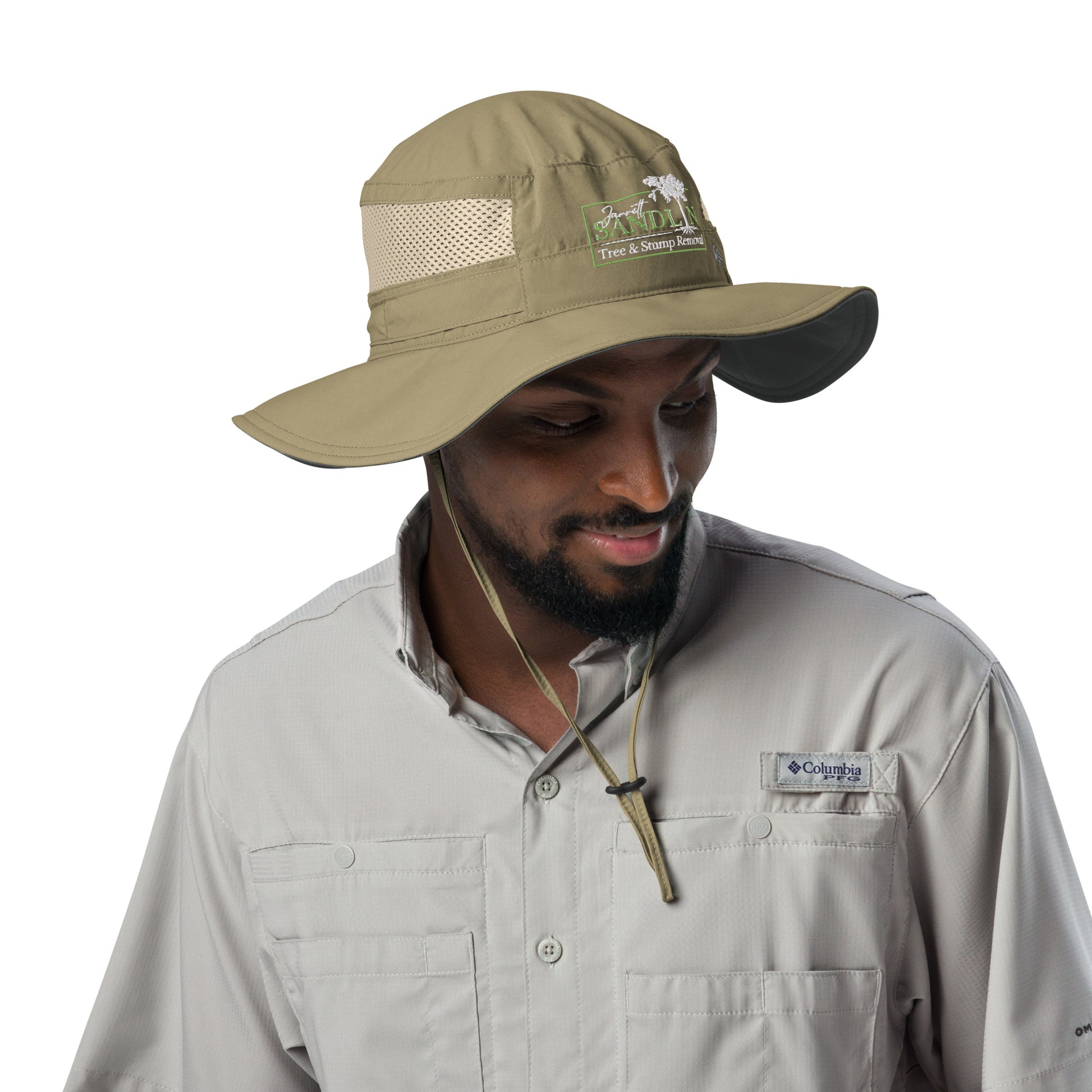 Columbia Booney Hat featuring Sandlin Tree & Stump Removal - Sandlin Tree & Stump Removal