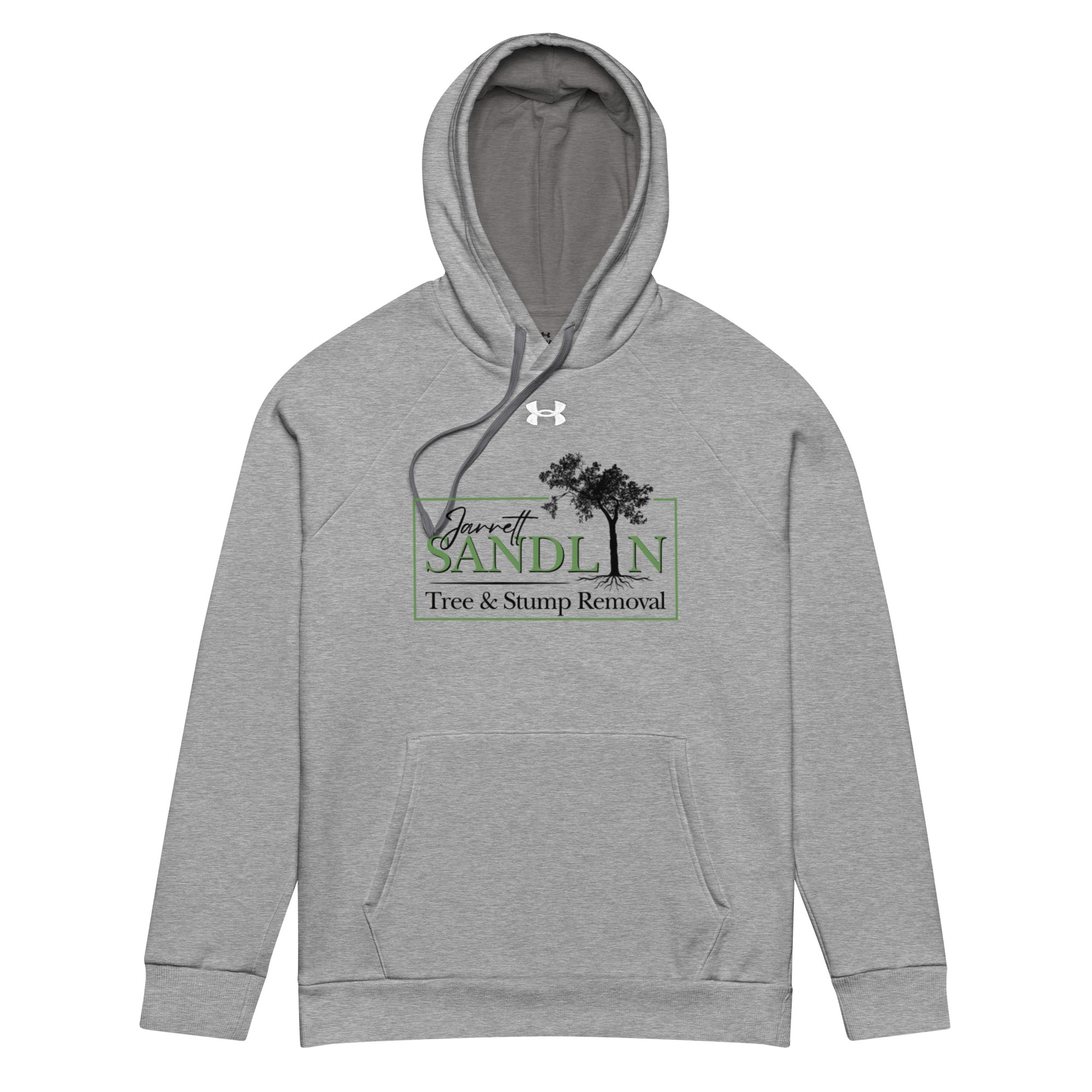 Under Armour® Hoodie featuring Sandlin Tree & Stump Removal - Sandlin Tree & Stump Removal