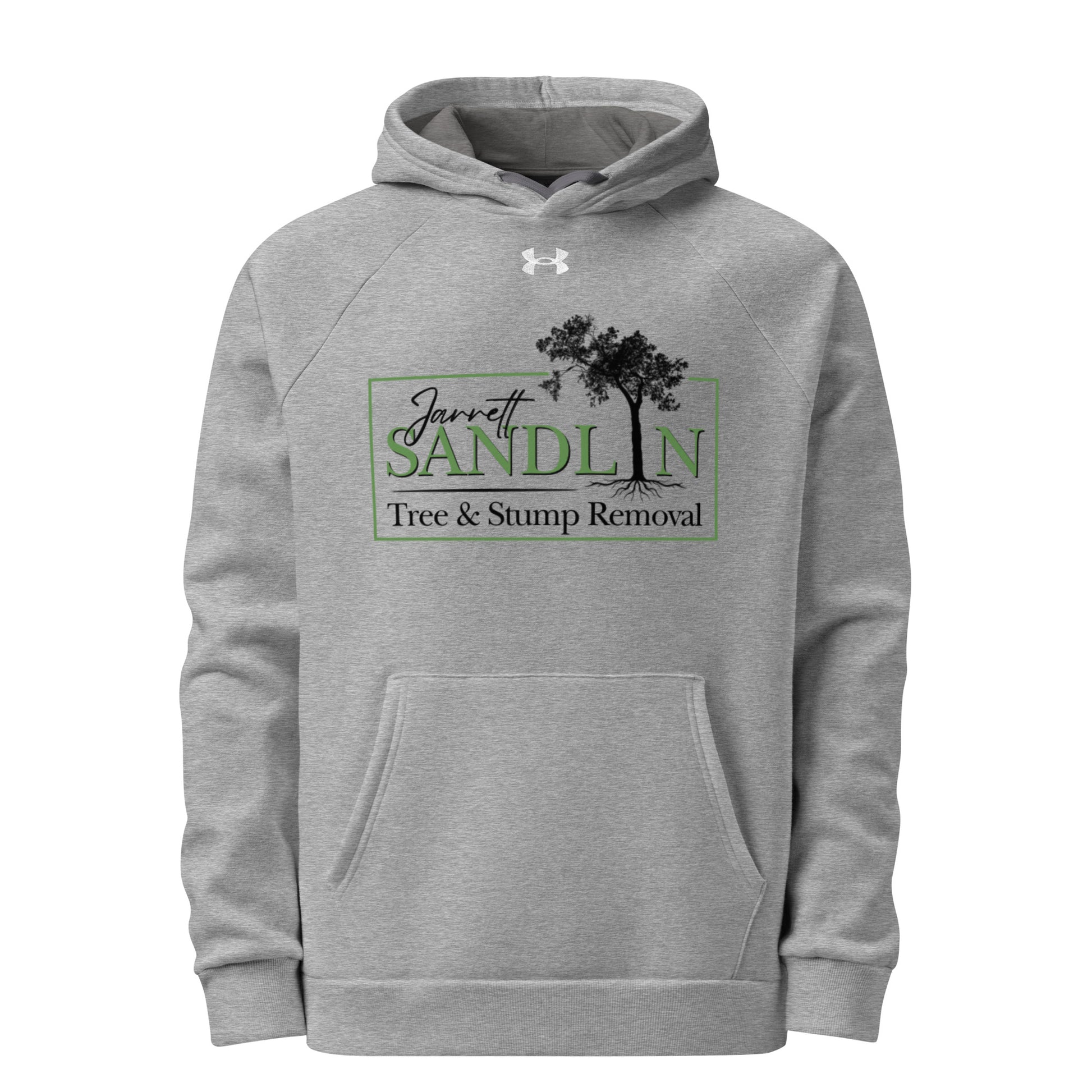 Under Armour® Hoodie featuring Sandlin Tree & Stump Removal - Sandlin Tree & Stump Removal