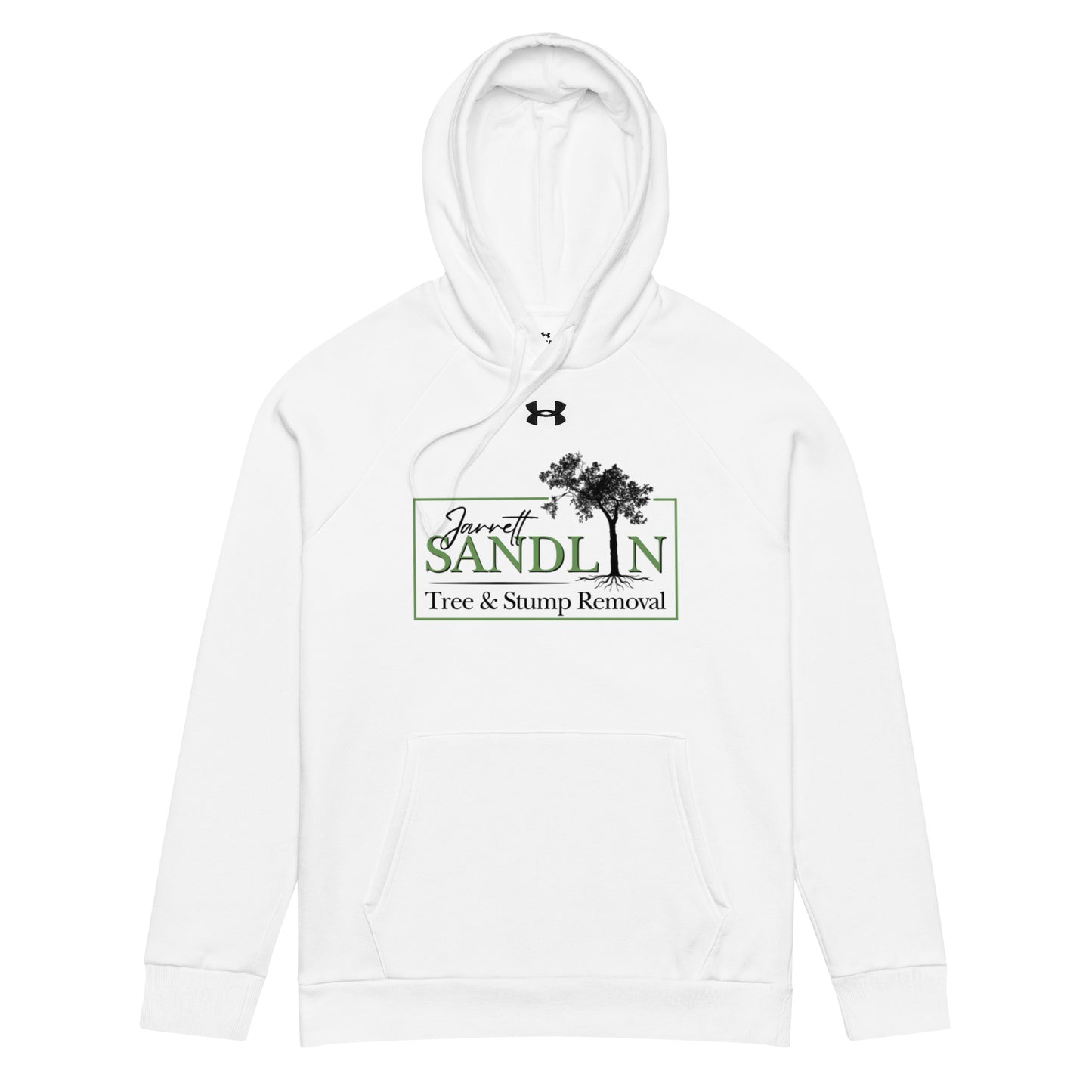 Under Armour® Hoodie featuring Sandlin Tree & Stump Removal - Sandlin Tree & Stump Removal