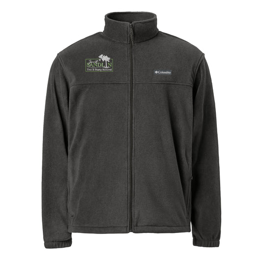 Unisex Columbia fleece jacket featuring Sandlin Tree & Stump Removal - Sandlin Tree & Stump Removal